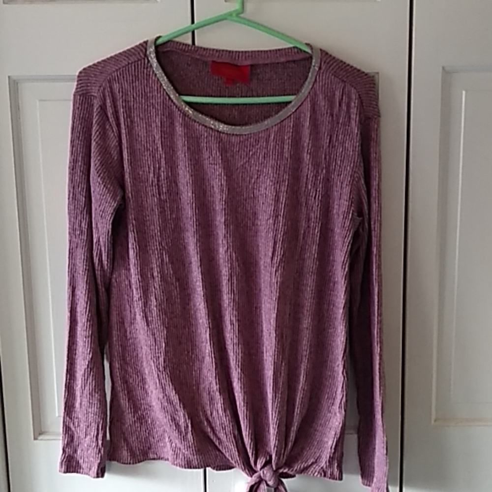 Ladies ribbed sweater